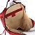 GUCCI - Borsa per fotocamera con zip GG Marmont Rosso - vista 7