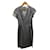 SAINT LAURENT  Dresses T.International S Cotton Grey  ref.859765
