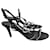 SERGIO ROSSI  Sandals T.eu 36.5 Suede Black  ref.859781