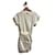 ISABEL MARANT  Dresses T.International S Cotton Cream  ref.859794