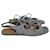 Chloé CHLOE  Sandals T.eu 36.5 Suede Grey  ref.859823