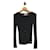 DOLCE & GABBANA T-shirt en maille.International XS Laine Noir  ref.859828