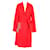 Ba&Sh Robe Polyester Rouge  ref.860001