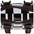 Keepall Louis Vuitton mini borsa portatutto 25 tracolla virgil abloh in canvas e pvc-100697 Marrone - vista 7