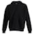 Balenciaga Back Logo Hoodie in Black Cotton  ref.860356