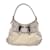 Gucci White Leather Queen Hobo Shoulder Bag  ref.860446