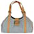 Fendi Hobo shoulder bag in light blue Zucchino canvas Cloth  ref.860453
