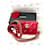 Chanel Sac de taille Cuir Rouge  ref.859379