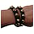 Bracelet Givenchy Black Leather  ref.860278