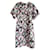 Erdem Robe en soie mélangée à imprimé floral Cliona Nylon Multicolore  ref.860830