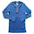 Chanel Strickwaren Blau Leinen  ref.860840