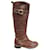 Dolce & Gabbana p boots 39,5 Brown Leather  ref.861431