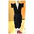 Alexandre Vauthier Bleistiftkleid Schwarz - Ansicht 4
