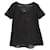 The Kooples Embroidered blouse Black Cotton  ref.861507