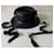 Cappello Chanel nero in cotone e viscosa con fiocchi  - vista 2