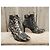 Autre Marque Francois Pinet tamaño de botas 37,5 Negro Dorado - vista 2