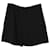 Pantalones cortos con bolsillo con cremallera Balenciaga en algodón negro  ref.861547