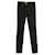 Balenciaga Röhrenjeans aus schwarzer Denim-Baumwolle  ref.861562