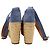 Chloé Espadrillas con zeppa Chloe Lauren in camoscio blu cobalto - vista 5