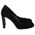 Zapatos de salón Tod's con piedras de goma en ante negro Suecia  ref.861598
