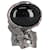 Yves Saint Laurent Anello Arty ovale in metallo argentato Argento  ref.861613