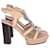 Tod's Gladiator Sandals in Nude Leather Flesh  ref.861614