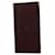 Cartier Leather Bi-fold Wallet Chestnut  ref.861626