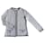 Chanel Cambon gray cardigan Grey Wool  ref.861649