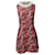 Sandro Minikleid mit Rüschenkragen aus Polyester mit Blumendruck  ref.861752