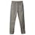 Brunello Cucinelli Jeans mit mittelhohem Bund aus cremefarbener Baumwolle Weiß Roh  ref.861753