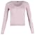 Joseph V-Neck Sweater in Pink Cotton  ref.861762