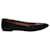 Coach Oakland Snake Print Pointed Ballet Flats in Black Leather  ref.861773