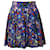 Minifalda Mary Katrantzou Butterfly en viscosa con estampado azul Fibra de celulosa  ref.861781