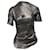 Isabel Marant Louna Glänzende Bluse aus metallischer schwarzer Seide  ref.861821