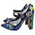 Dolce & Gabbana Bellucci Mary Jane Schuhe Pumps Mehrfarben Leder  ref.861863