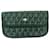 Goyard Purses, wallets, cases Black Beige Green Leather  ref.861876