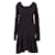 Claudie Pierlot robe Black Polyester  ref.861928