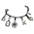 Autre Marque Dyrberg/Kern  crystal charm bracelet Silvery Metal  ref.862080