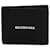 Portefeuille à Deux Volets Balenciaga Logo en Cuir Grainé Noir  ref.862096