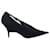 Zapatos De Salón De Jersey Elástico Knife De Balenciaga En Poliamida Negra Negro  ref.862144