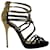 Jimmy Choo Maury Strappy Sandals in Black Suede Multiple colors  ref.862154