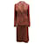 Blazer de tweed Max Mara Tweed e saia midi em lã multicolorida Multicor  ref.862165