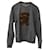 Sandro Sweatshirt mit Bärenaufnäher aus grauer Baumwolle  ref.862186
