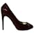 Dolce & Gabbana Escarpins Stiletto en Cuir Verni Rouge Cuir vernis  ref.862221