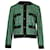Maje Karierte Jacke aus grünem Polyester  ref.862333