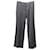 Alexander Mcqueen Wide Leg Trousers in Grey Wool  ref.862349