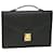 LOUIS VUITTON Epi Porte Document Bandouliere Briefcase Black M54462 Auth th3472 Leather  ref.862448