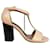 Marni p sandals 36,5 New condition Beige Patent leather  ref.862501