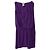 Chloé Chloe – Ärmelloses, drapiertes Kleid aus lila Wolle - Ansicht 4
