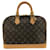 Louis Vuitton Alma Brown Cloth  ref.862959